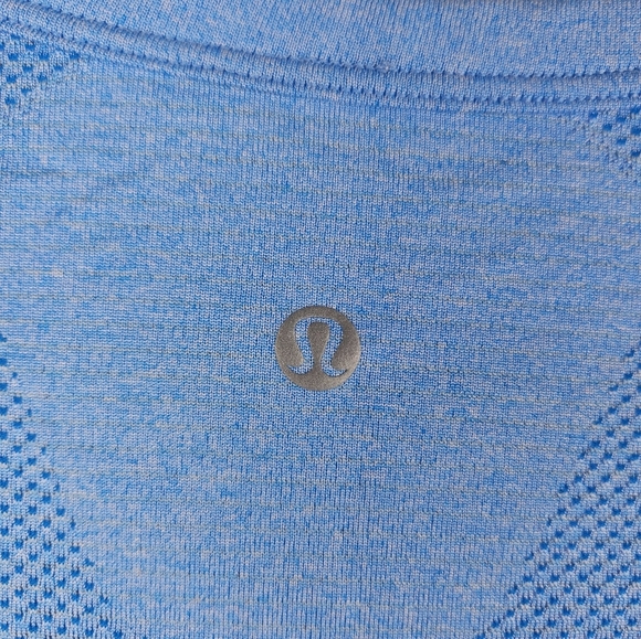 Lululemon Metal Vent Long Sleeve Henley Shirt Blue Mens Size XXL. - Picture 4 of 6